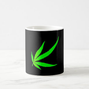 Abstraktes Weaf Kaffeetasse