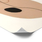 Abstraktes weibliches Portrait-Set | Moderne Fraue Poster (Ecke)