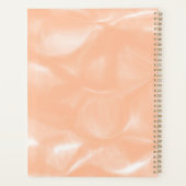 Abstraktes Weichmuster für die Farbe Peach Fuzz Planer (Rückseite)