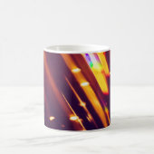 Abstraktes Weihnachten Goldene Funken oder Glitter Kaffeetasse (Mittel)