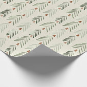 Abstraktes Weihnachtsdruckpapier Geschenkpapier (Ecke)