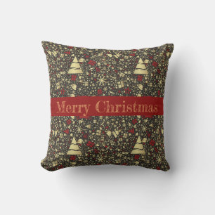 Abstraktes Weihnachtskopfkissen Kissen