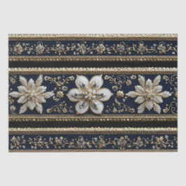 Abstraktes Weihnachtsmuster Seidenpapier