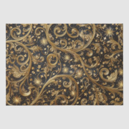 Abstraktes Weihnachtsmuster Seidenpapier