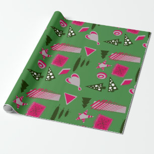Abstraktes Weihnachtspapier Geschenkpapier