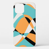 Abstraktes Wellenmuster Nahtloses Design Case-Mate iPhone Hülle (Rückseite)