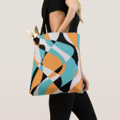 Abstraktes Wellenmuster Nahtloses Design Tasche (Von Nahem)