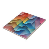 Abstraktes, welliges Muster Fliese (Seite)