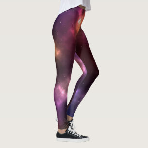 Abstraktes Weltraum-Konstellationsdesign Leggings