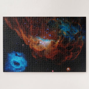 Abstraktes Weltraum-Riff Himmelsfoto Puzzle