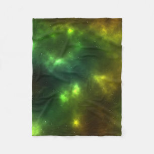 Abstraktes Weltraum-Sternbild-Design Fleecedecke
