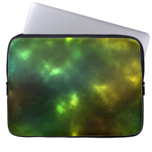 Abstraktes Weltraum-Sternbild-Design Laptopschutzhülle