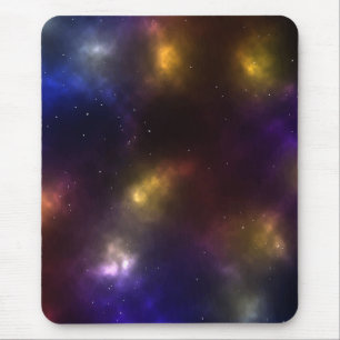Abstraktes Weltraum-Sternbild-Design Mousepad