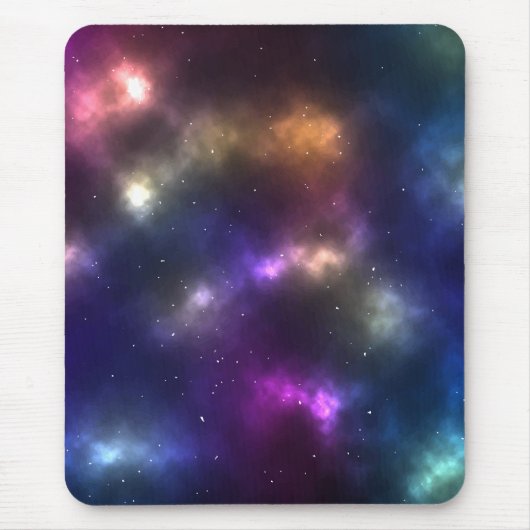 Abstraktes Weltraum-Sternbild-Design Mousepad (Vorne)