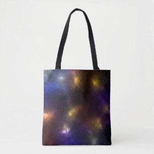 Abstraktes Weltraum-Sternbild-Design Tasche