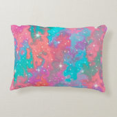 Abstraktes Weltraumwerk | Dekokissen (Rückseite)