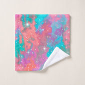 Abstraktes Weltraumwerk | Handtuch Set (Waschlappen)