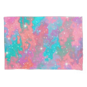 Abstraktes Weltraumwerk | Kissenbezug (Vorderseite-Links)