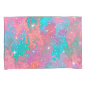 Abstraktes Weltraumwerk | Kissenbezug (Vorderseite-Rechts)