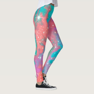 Abstraktes Weltraumwerk Leggings