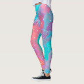 Abstraktes Weltraumwerk | Leggings (Links)