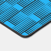 Abstraktes Wetter auf Aqua Schreibtischunterlage (Ecke)