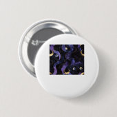 Abstraktes Whimsigoth Muster Classic Button (Vorne & Hinten)