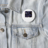 Abstraktes Whimsigoth Muster Classic Button (Beispiel)