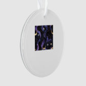 Abstraktes Whimsigoth Muster Classic Ornament (Vorderseite)