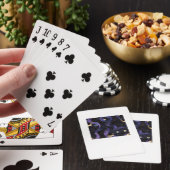 Abstraktes Whimsigoth Muster Classic Spielkarten (In Situ)