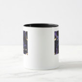 Abstraktes Whimsigoth Muster Classic Tasse (Zentrum)