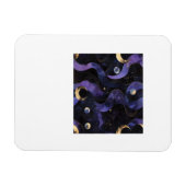 Abstraktes Whimsigoth-Muster Klassiker Magnet (Horizontal)