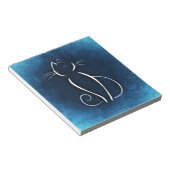 Abstraktes Whitepaper Notizblock (angewinkelt)