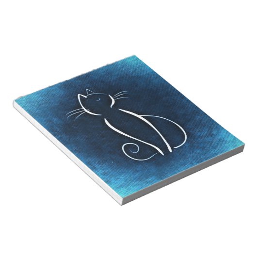 Abstraktes Whitepaper Notizblock (angewinkelt)