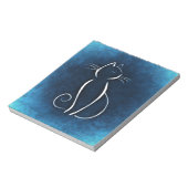 Abstraktes Whitepaper Notizblock (Rotiert)