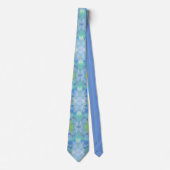Abstraktes Wiederholungsmuster für die Seaside Flo Krawatte (Vorderseite)