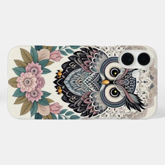 Abstraktes Wildhühnchen Case-Mate iPhone Hülle (Rückseite (Horizontal))