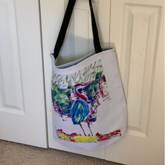 Abstraktes Wildlife Beach Art Lebensmittelgeschäft Tasche