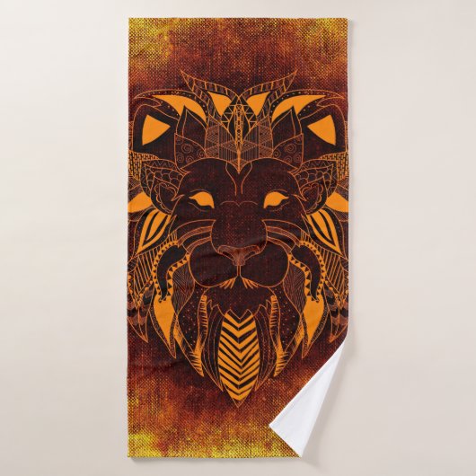 Abstraktes Wildtier Badehandtuch (Badehandtuch)