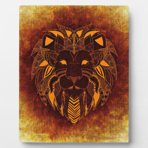 Abstraktes Wildtier Fotoplatte