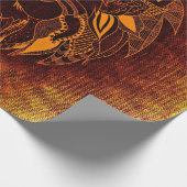 Abstraktes Wildtier Geschenkpapier (Ecke)