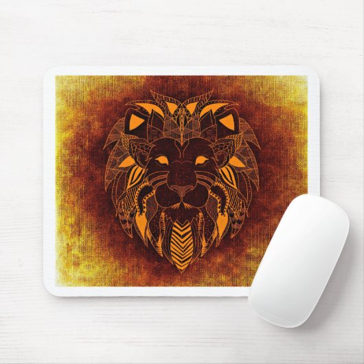 Abstraktes Wildtier Mousepad (Mit Mouse)