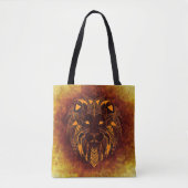 Abstraktes Wildtier Tasche (Vorderseite)