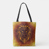 Abstraktes Wildtier Tasche (Rückseite)