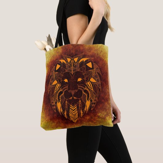 Abstraktes Wildtier Tasche (Von Nahem)