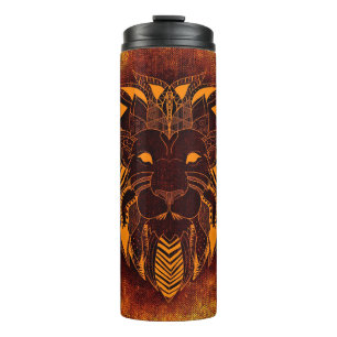 Abstraktes Wildtier Thermosbecher