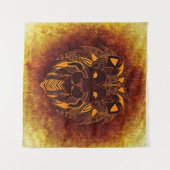 Abstraktes Wildtier Wandteppich (Vorderseite (Horizontal))