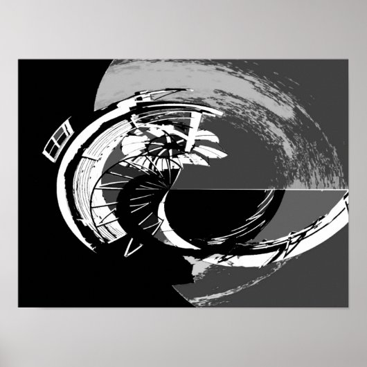 ABSTRAKTES WINDMILL 2 POSTER (Vorne)