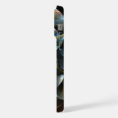 Abstraktes Windrad-Kunstwerk iPhone Hülle (Linke Seite)