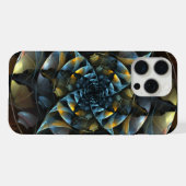Abstraktes Windrad-Kunstwerk iPhone Hülle (Rückseite (Horizontal))